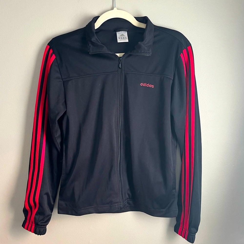 Black & Red adidas jacket